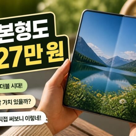 갤럭시 폴드8, 200만 원 넘게 주고 살 가치가 있을까? (솔직 장단점 정리)