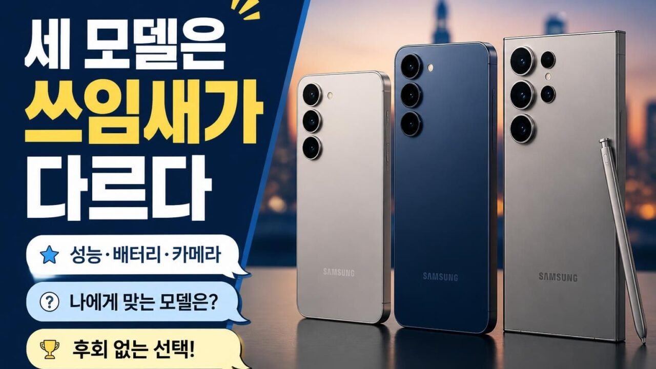 갤럭시 S26, 성능보다 가격 대비 체감이 중요한 이유: 플래그십 선택 기준 6가지
