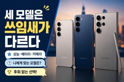 갤럭시 S26, 성능보다 가격 대비 체감이 중요한 이유: 플래그십 선택 기준 6가지