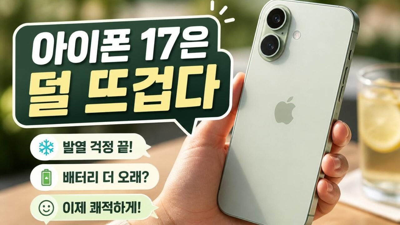아이폰 17 전작 대비 장기 안정성 체감 차이