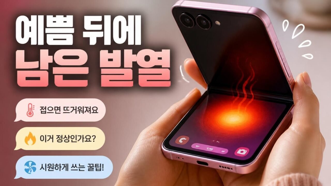 갤럭시 Z 플립8, 예뻐서 샀다가 불편해지는 순간은? 2026년 배터리·화면 실사용 리뷰