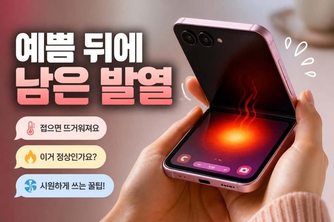 갤럭시 Z 플립8, 예뻐서 샀다가 불편해지는 순간은? 2026년 배터리·화면 실사용 리뷰
