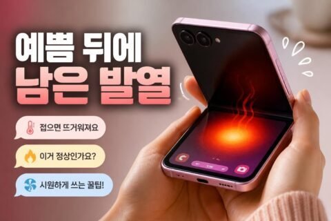 갤럭시 Z 플립8, 예뻐서 샀다가 불편해지는 순간은? 2026년 배터리·화면 실사용 리뷰